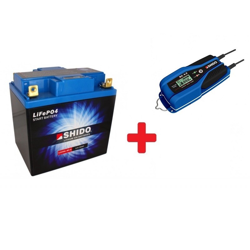 Pack Batterie Lithium Compétition SHIDO + CHARGEUR